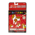 Scratch Art  Animal Families Hidden Picture Pad